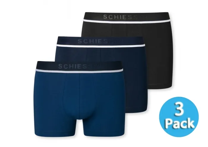 3er Pack Männer Shorts SCHIESSER 95/5 - multicolor 3 3er Pack Männer Shorts SCHIESSER 95/5 - multicolor 3