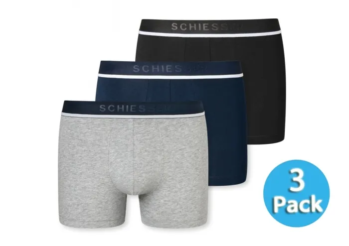 3er Pack Männer Shorts SCHIESSER 95/5 - multicolor 5 3er Pack Männer Shorts SCHIESSER 95/5 - multicolor 5
