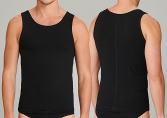 Herren Shirt 0/0 SCHIESSER Personal Fit - schwarz