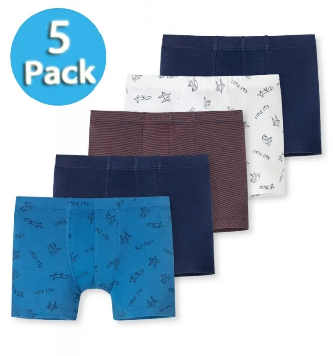 5er Pack Jungen Shorts Schiesser 95/5 - multicolor 5er Pack Jungen Shorts Schiesser 95/5 - multicolor