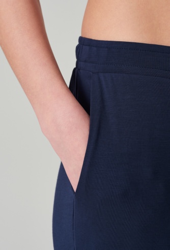 Ladies' Lounge Trousers SCHIESSER Mix & Relax - blue