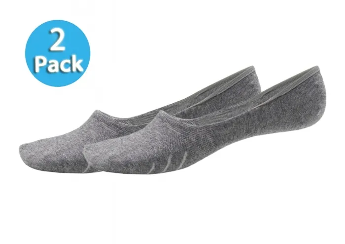 2er Pack Inshoe Damensocken SCHIESSER Long Life Cool - silbergrau meliert