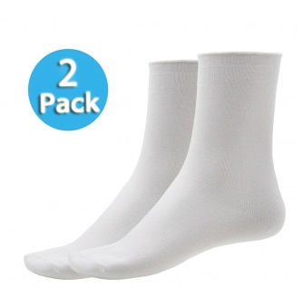 2-Pack Women's Socks SCHIESSER Long Life Soft - white