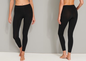 Damen Leggings SCHIESSER Personal Fit - schwarz