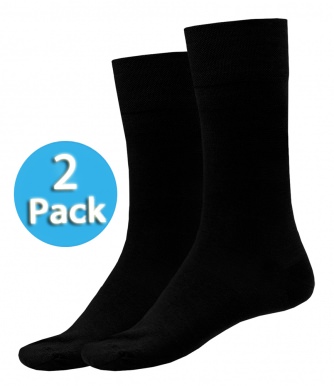 2er Pack Herrensocken SCHIESSER Long Life Cool - schwarz
