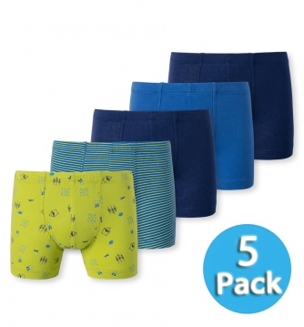 5er Pack Jungenshorts SCHIESSER 95/5 - mehrfarbig