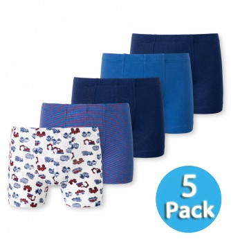 5er Pack Jungen Shorts SCHIESSER 95/5 - multicolor
