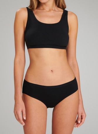 2-Pack Women's Hipster Brief SCHIESSER 95/5 - black