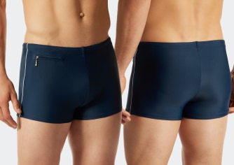 SCHIESSER Men's Swimming Trunks Nautical Casual - admiral