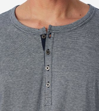 Men's long Pyjama SCHIESSER Selected Premium Inspiration - anthracite