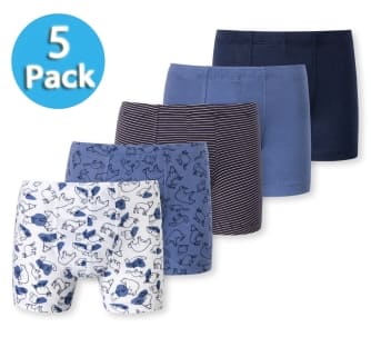 5er Pack Jungen Shorts SCHIESSER 95/5 - mehrfarbig