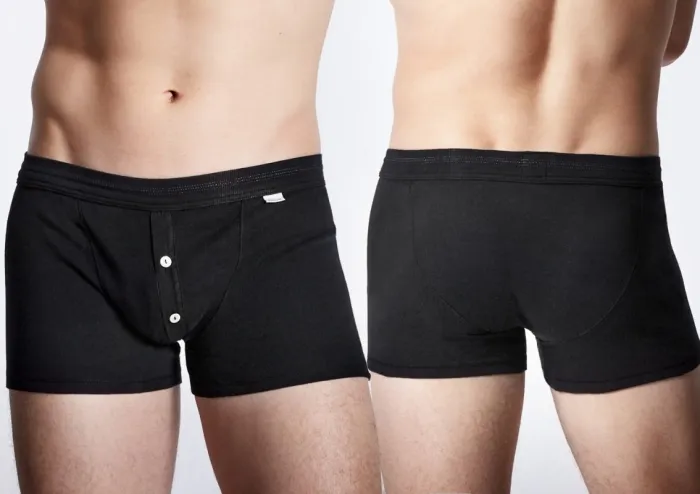 Herren Shorts SCHIESSER REVIVAL Karl-Heinz - schwarz Herren Shorts SCHIESSER REVIVAL Karl-Heinz - schwarz