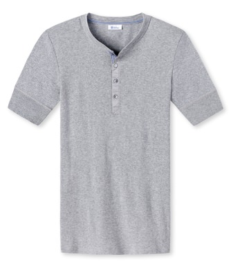 Men's T-Shirt 1/2 SCHIESSER REVIVAL Karl-Heinz - grey mottled