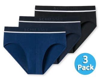 3-Pack Men's Boxer Briefs SCHIESSER 95/5 - multicolor 3
