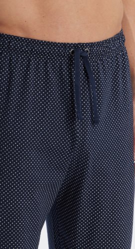 SCHIESSER Pyjama No. 4 Ebony - blue