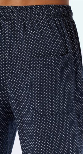 SCHIESSER Pyjama No. 4 Ebony - blue