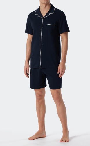 Men's Pyjama Short SCHIESSER Fine Interlock