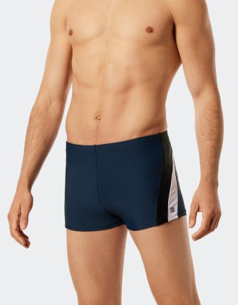 Men's Swim Shorts SCHIESSER Aqua Nautical Active - blue