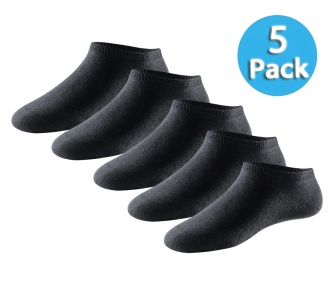 5-Pack Men's Sneaker SCHIESSER Bluebird - black