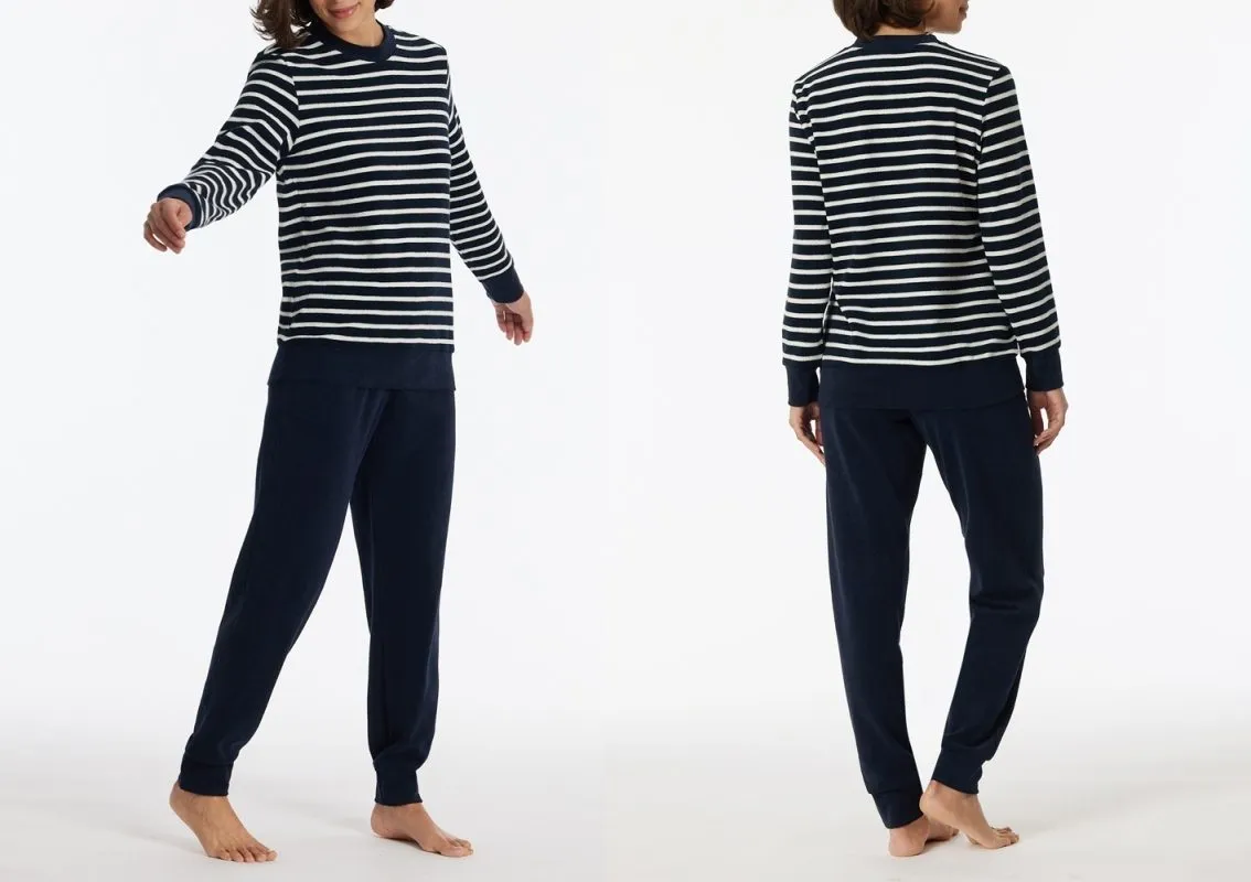 Damen Schlafanzug lang SCHIESSER Casual Essentials