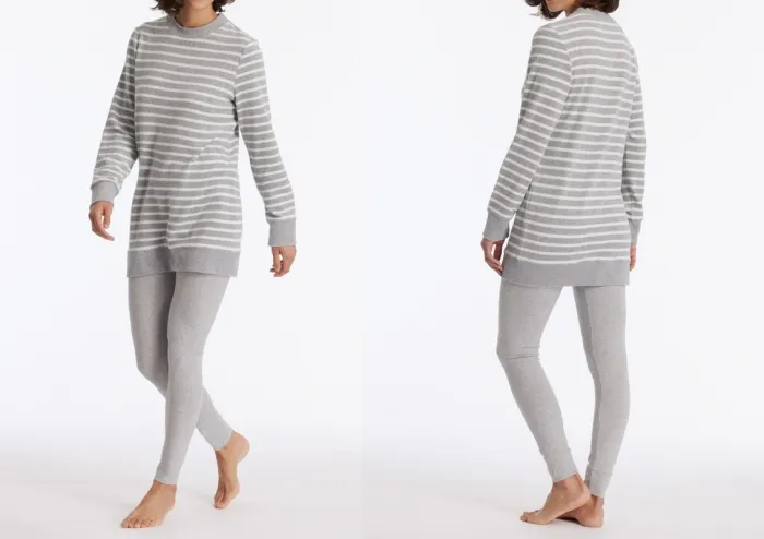 Ladies pajamas long with leggings SCHIESSER Casual Essentials