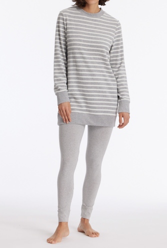 Damen Schlafanzug lang mit Leggings SCHIESSER Casual Essentials