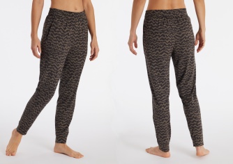 Damen Hose Lang Schiesser Mix & Relax - anthrazit