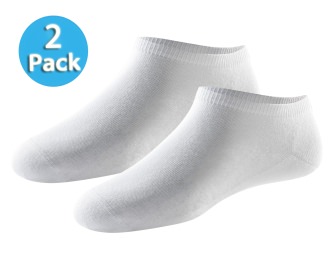 2-Pack of Men's Sneaker Socks SCHIESSER 95/5 - white