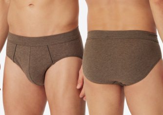 Herren Minislip SCHIESSER Comfort Fit - taupe-meliert