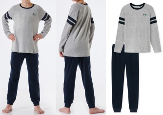 Jungen Schlafanzug Lang SCHIESSER Teens Nightwear