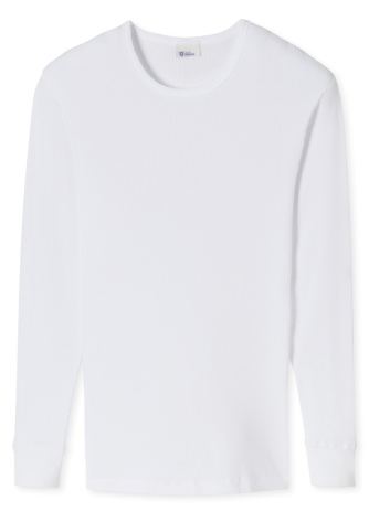 Mnner Langarm-Shirt 1/1 SCHIESSER REVIVAL Friedrich - wei