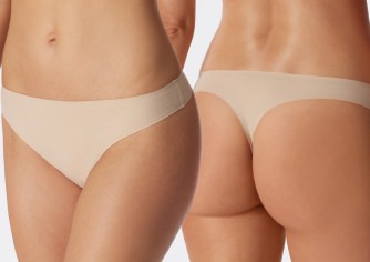 Damen String SCHIESSER Invisible Soft - sand