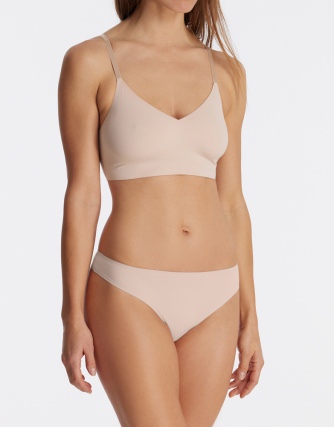 Damen String SCHIESSER Invisible Soft - sand