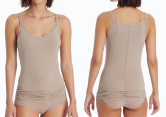 Women's Top Vest SCHIESSER Personal Fit - brown