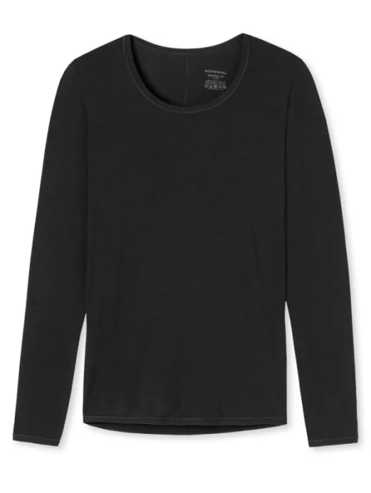 Mädchen Langarmshirt SCHIESSER Personal Fit - schwarz Mädchen Langarmshirt SCHIESSER Personal Fit - schwarz