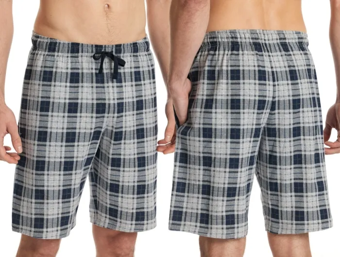 Herren Bermuda-Shorts SCHIESSER Mix & Relax - kariert Herren Bermuda-Shorts SCHIESSER Mix & Relax - kariert