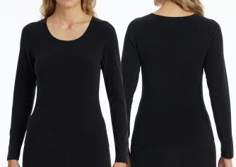 Wrmendes Damen Langarmshirt SCHIESSER Invisible Soft Warming