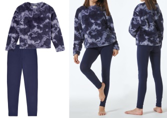 Langer Mdchen Schlafanzug SCHIESSER Teens Nightwear