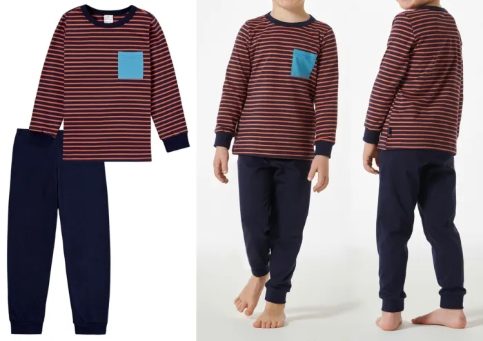 Jungen Schlafanzug Lang SCHIESSER Boys World