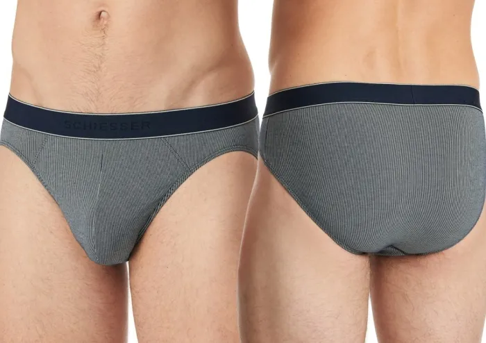 Herren Rio-Slip SCHIESSER Duality Function - navy gestreift Herren Rio-Slip SCHIESSER Duality Function - navy gestreift
