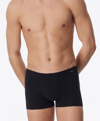 Männer Shorts SCHIESSER Laser Cut - schwarz