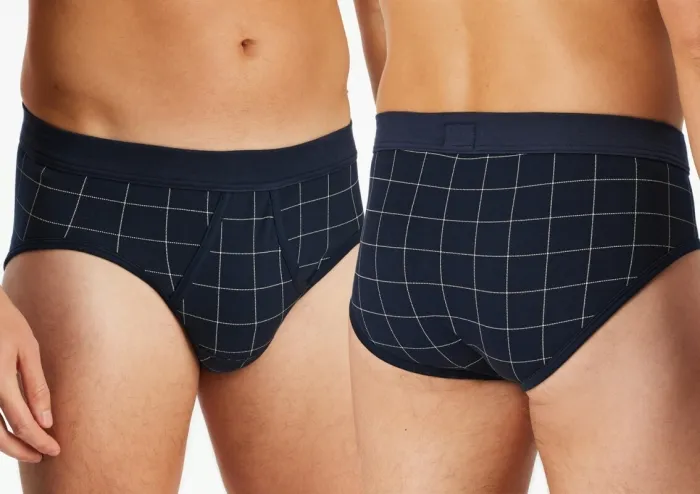 Herren Sportslip SCHIESSER Fine Interlock - nachtblau