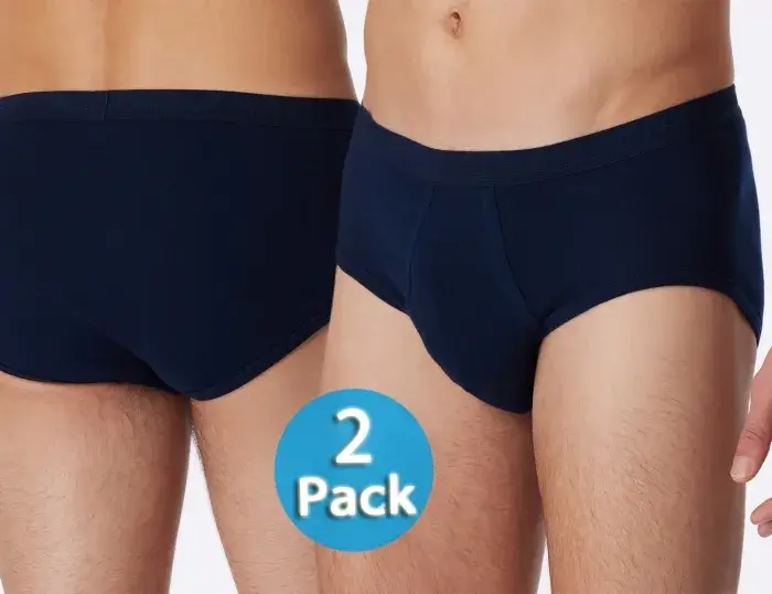 2er-Pack SCHIESSER Original Classics Herren Sportsslips - Navy 2er-Pack SCHIESSER Original Classics Herren Sportsslips - Navy