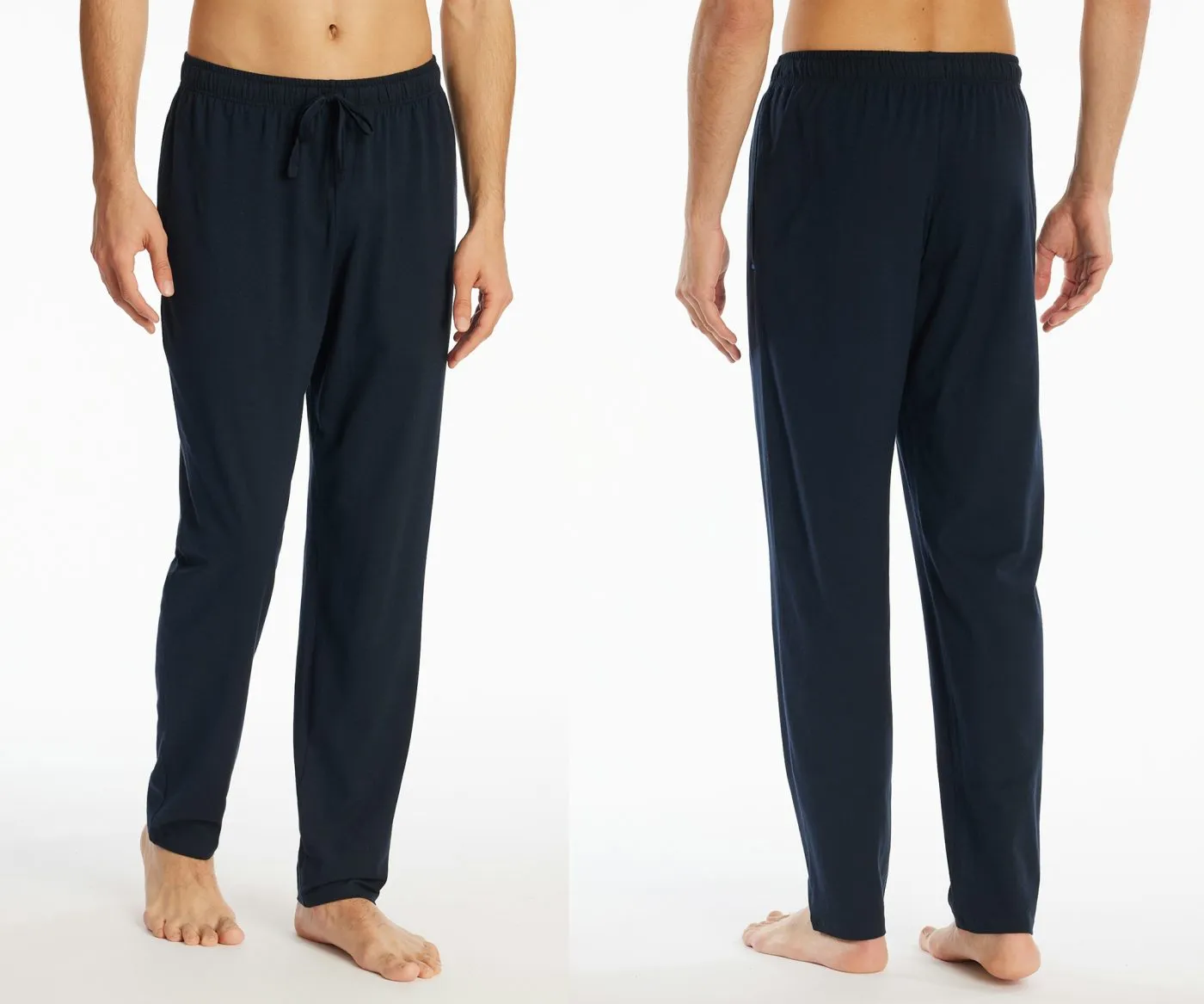 SCHIESSER Herren Schlafhose lang Mix+Relax - Dunkelblau