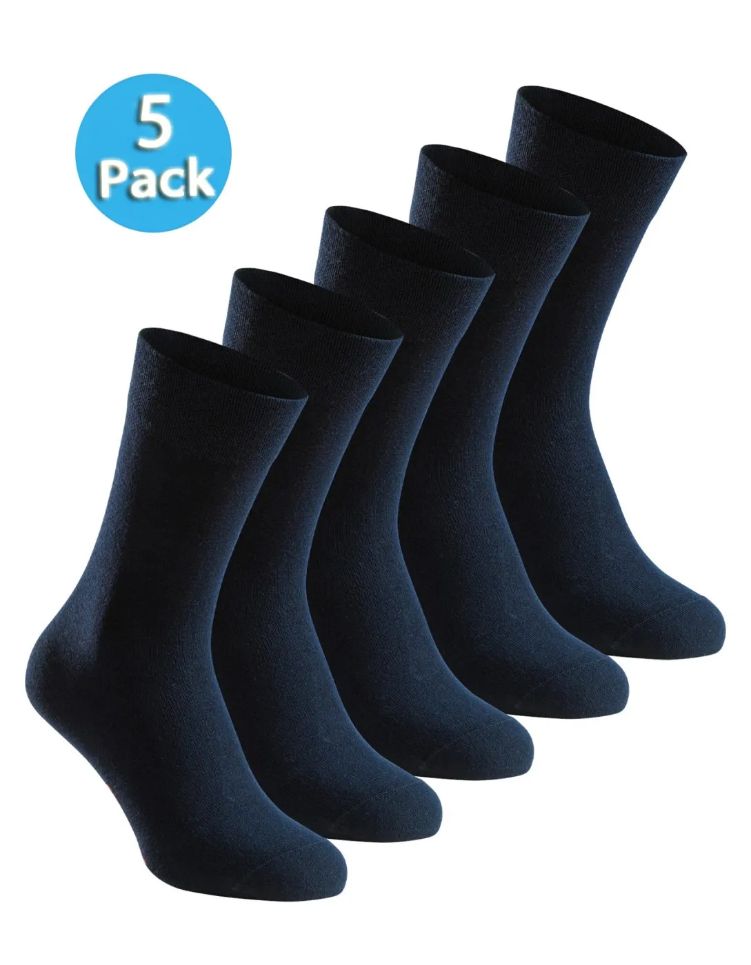 SCHIESSER Men's Socks 5-Pack Bluebird - Blue