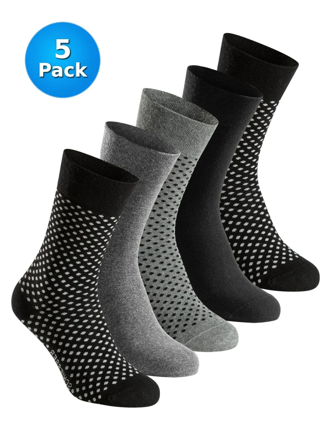 SCHIESSER Men's Socks 5-Pack Bluebird - Multicoloured