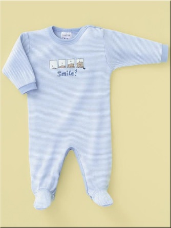 Baby Anzug Schiesser Smile - rosa