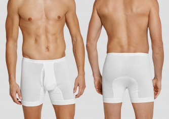 Schiesser Unterwäsche Original Classics Feinripp Unterhose kurz -  Dessous-Insel