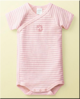 Baby Wrapover Body 1/2 Schiesser Around The World