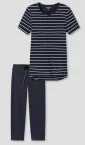SCHIESSER Damen Schlafanzug 3/4 nachtblau SCHIESSER Damen Schlafanzug 3/4 nachtblau